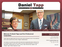 Tablet Screenshot of danieltapp.com